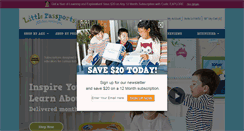Desktop Screenshot of littlepassports.com